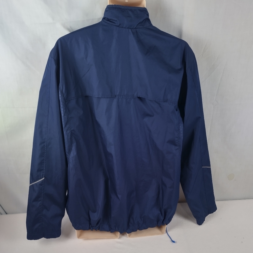 VTG Starter Men’s Large Jacket Windbreaker Blue Mesh Lined Lightweight Full Zip - Picture 7 of 10